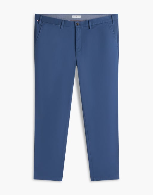 Tommy Hilfiger Plus denton straight twill chinos in dark blue, 5 of 5