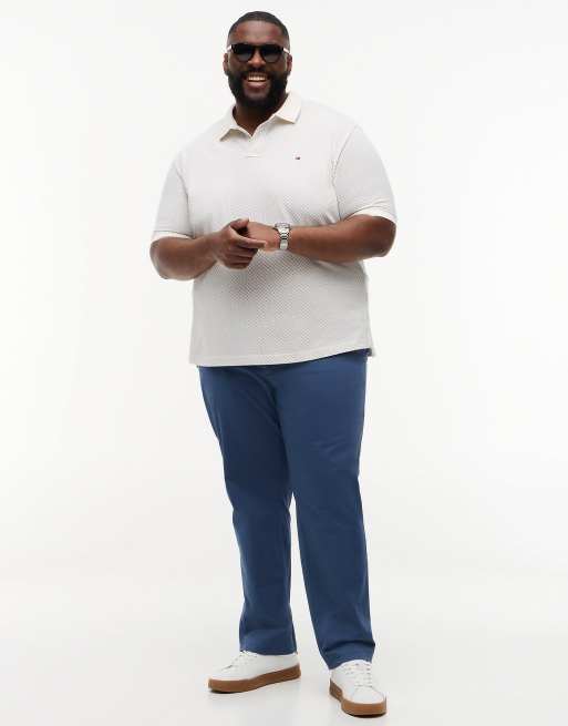 Tommy Hilfiger Plus Denton Straight-Twill-Chinos in Dunkelblau, 2 von 5