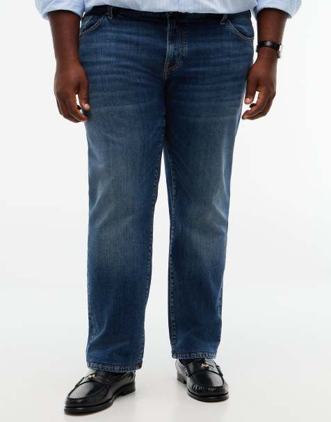 Tommy Hilfiger Plus Madison Slim Straight verwaschene Jeans in Mattblau - view 1