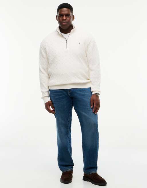 Tommy Hilfiger Plus regular jeans in jones blue - dark wash, 2 of 6
