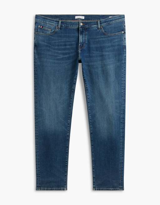 Tommy Hilfiger Plus regular jeans in jones blue - dark wash, 6 of 6