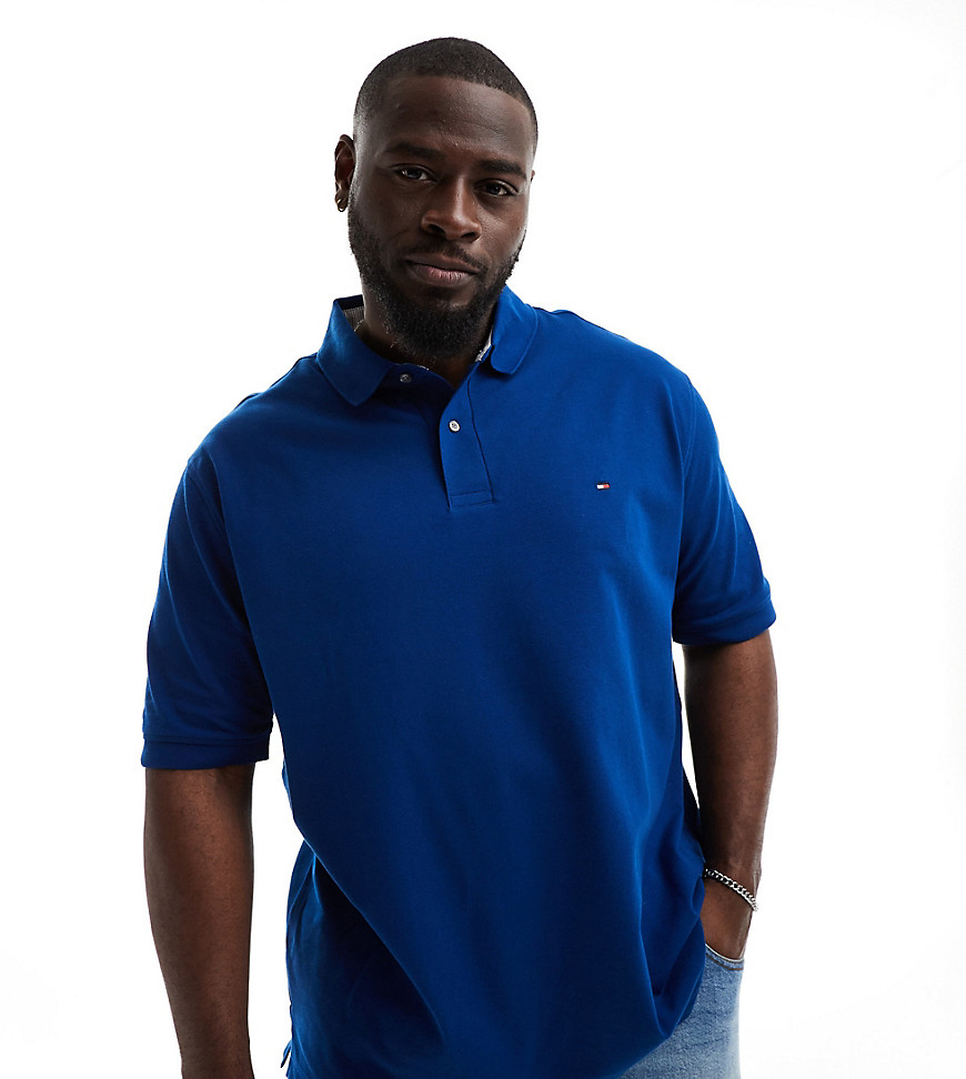 Tommy Hilfiger Plus Regular Polo in Blue