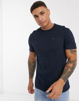 tommy hilfiger pocket t shirt