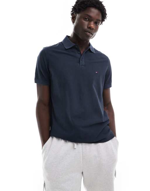 Tommy Hilfiger - Polo classique - Bleu foncé