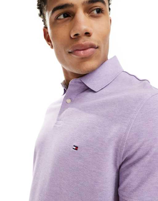 Tommy Hilfiger - Polo coupe classique - Violet