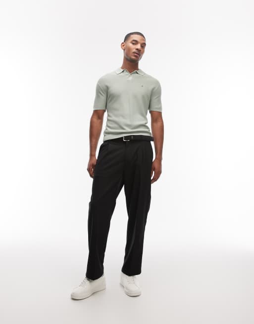 Tommy Hilfiger - Polo en maille - Menthe, 2 de 5