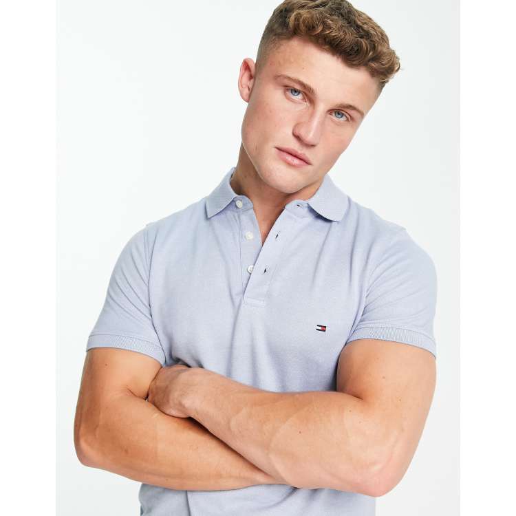 Light blue tommy store hilfiger polo