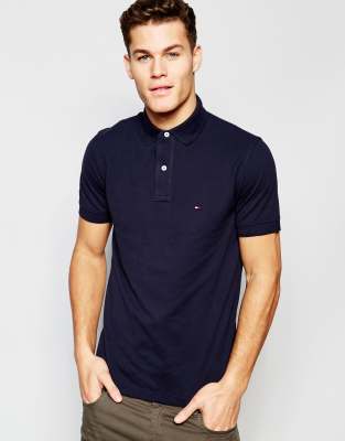 tommy hilfiger polo shirt navy