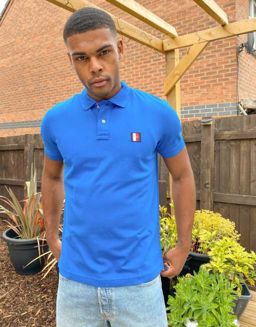 Tommy hilfiger polo discount blauw