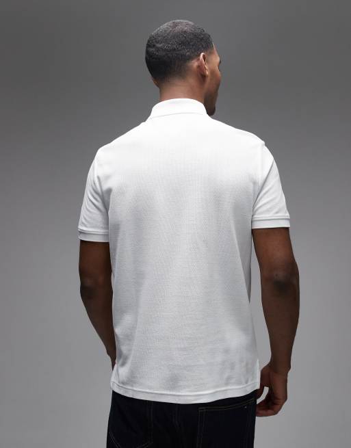 Tommy Hilfiger - Poloshirt met geschreven logo in wit, 3 van 5