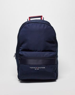 Tommy Hilfiger polyester blend established backpack in navy