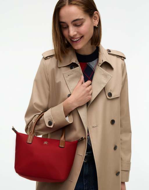 Tommy Hilfiger Popette crossbody tote bag in red, 2 of 5
