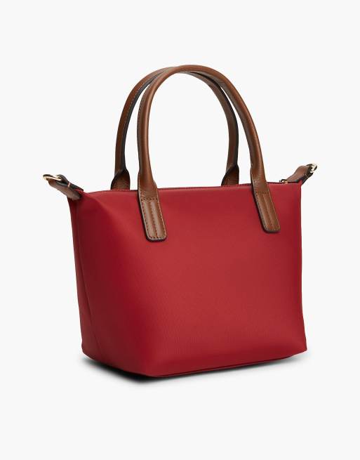 Tommy Hilfiger Popette crossbody tote bag in red, 3 of 5