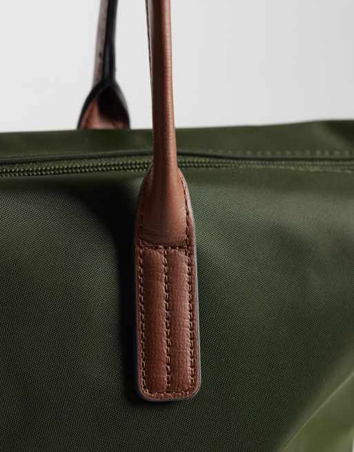 Tommy Hilfiger popette maxi tote bag in khaki, 3 of 4