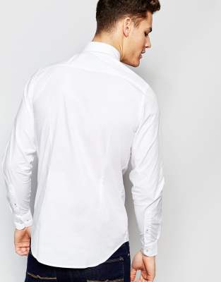 tommy hilfiger stretch poplin shirt