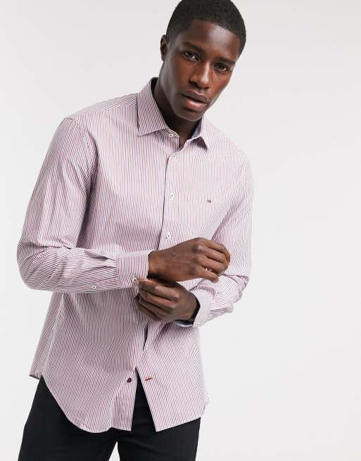 Tommy hilfiger deals pinstripe shirt