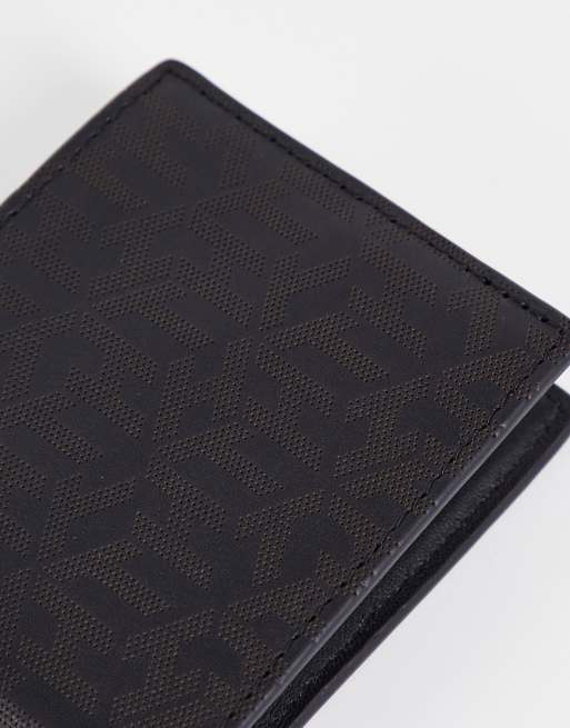 Tommy Hilfiger - Portefeuille à monogramme en cuir - Noir, 3 de 4
