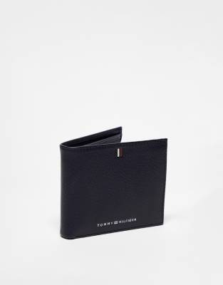 Tommy Hilfiger - Portefeuille pour cartes et pièces de monnaie - Bleu foncé