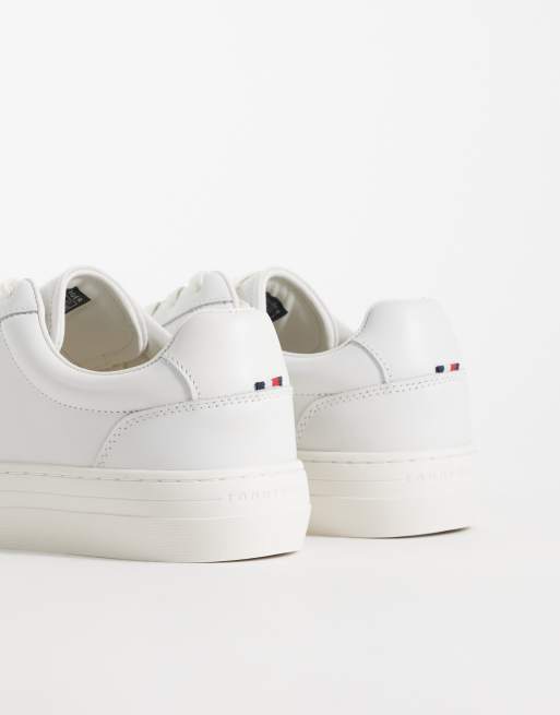 Tommy Hilfiger premium lädersneakers i vitt, 4 av 4
