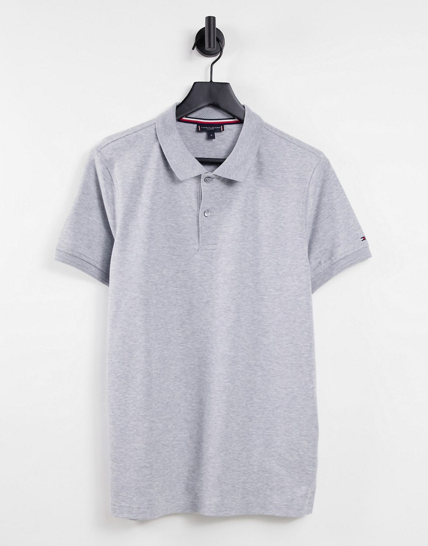 Tommy Hilfiger premium pima interlock short sleeve polo shirt-Navy