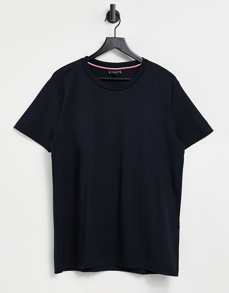 Tommy Hilfiger premium pima interlock t-shirt-Black
