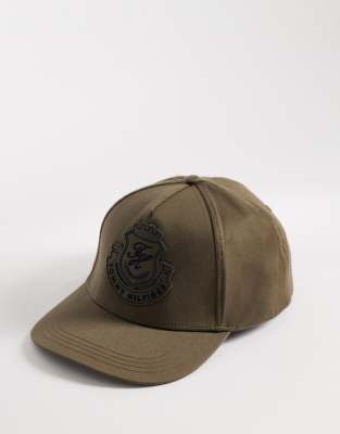 Tommy Hilfiger Preppy Crest Cap In Green