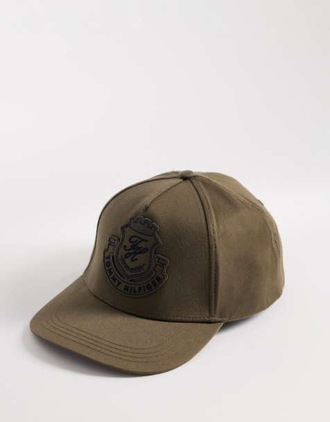 Tommy Hilfiger preppy crest cap in khaki - view 1