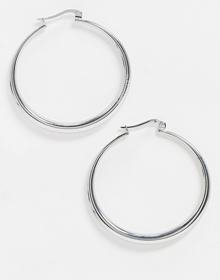 Tommy Hilfiger Project Z hoop earring in silver