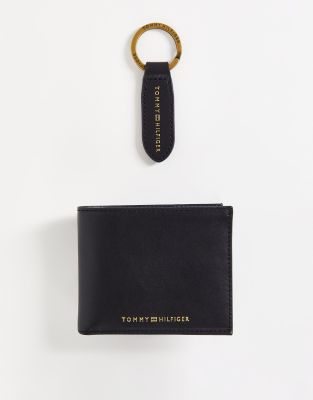 Tommy Hilfiger - Pung og nøglering i sort