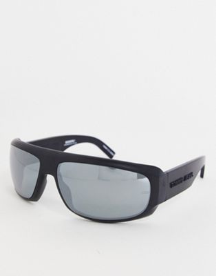 Tommy Hilfiger racer sunglasses in black
