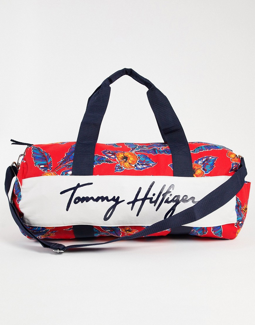 Tommy Hilfiger ramon thd duffle bag-Red