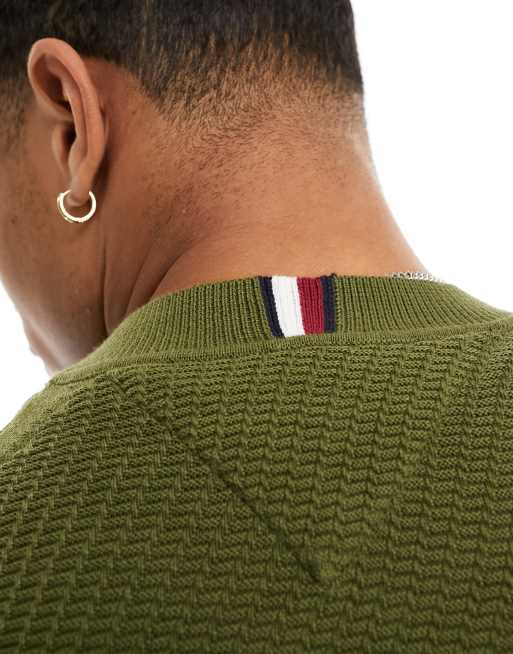 Tommy hilfiger deals green jumper