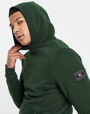 Tommy Hilfiger cotton hoodie in khaki - KHAKI