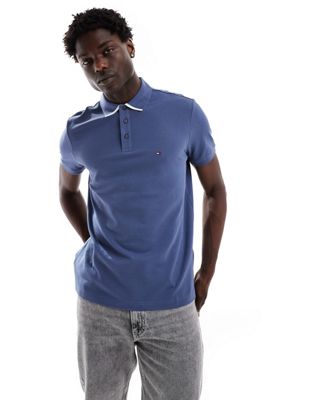 Tommy Hilfiger Regular Fit Polo in Blue Grey