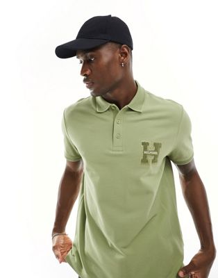 Tommy Hilfiger Regular Fit Polo in Olive Green