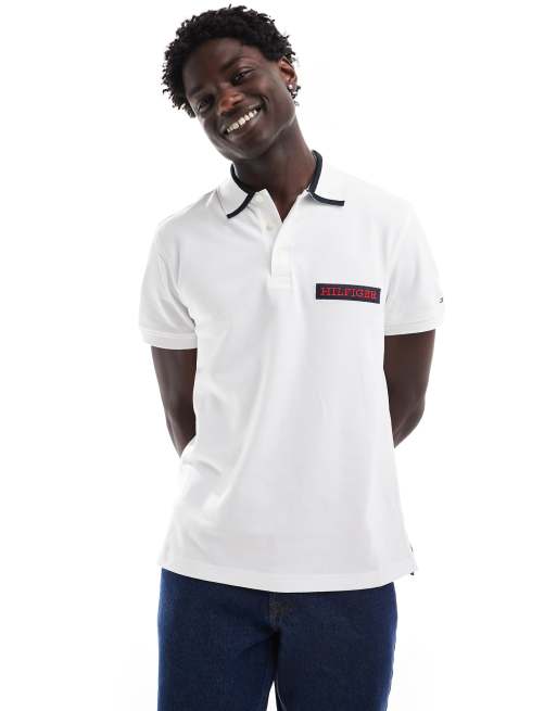 Tommy Hilfiger Regular Fit Polo in White