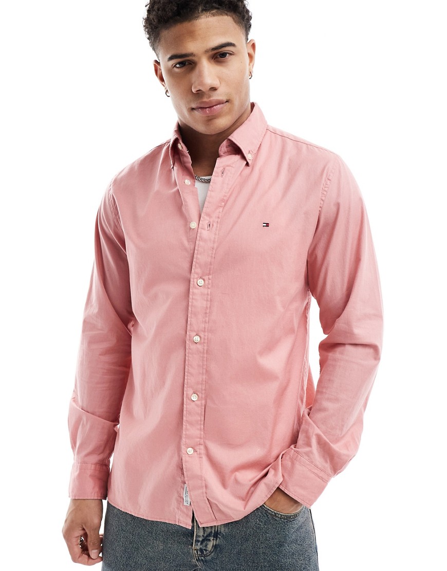 Tommy Hilfiger Regular Fit Shirt in Light Pink