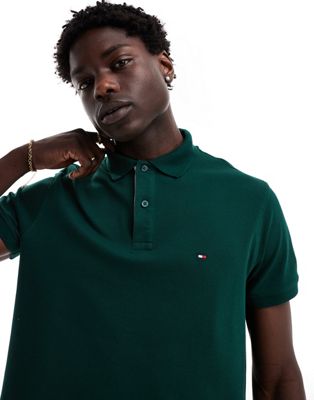 Tommy Hilfiger Regular Polo in Olive Green