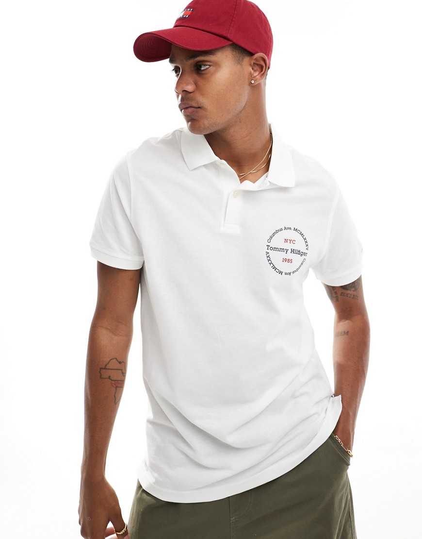 Tommy Hilfiger Regular Polo in White