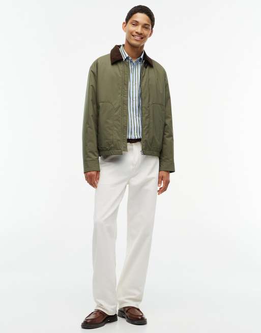 Tommy Hilfiger Relaxed fit linen blend stripe shirt in multi green, 2 of 6