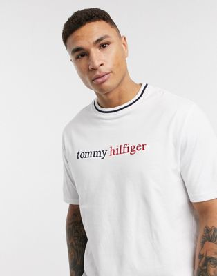 tommy hilfiger logo on shirt