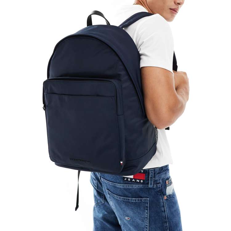 Tommy Hilfiger Repreve backpack in navy ASOS