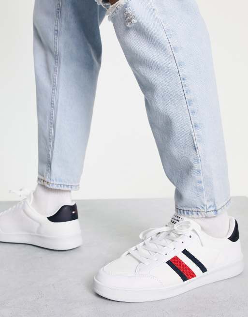 Tommy Hilfiger retro flag in white | ASOS