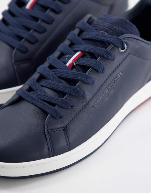 Tommy Hilfiger - Retro Tennis - Sneakers in marineblauw, 4 van 4