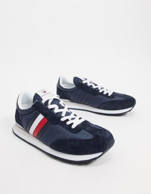 tommy hilfiger retro flag trainers