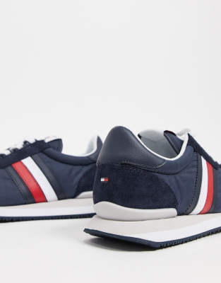 tommy hilfiger retro flag trainers