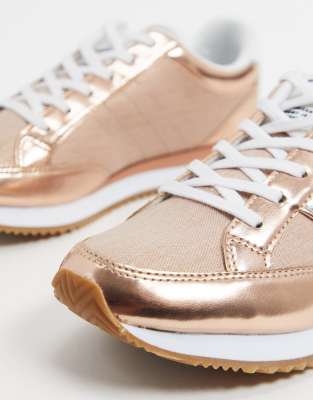 tommy hilfiger rose gold shoes