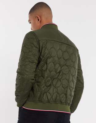 tommy hilfiger olive green jacket