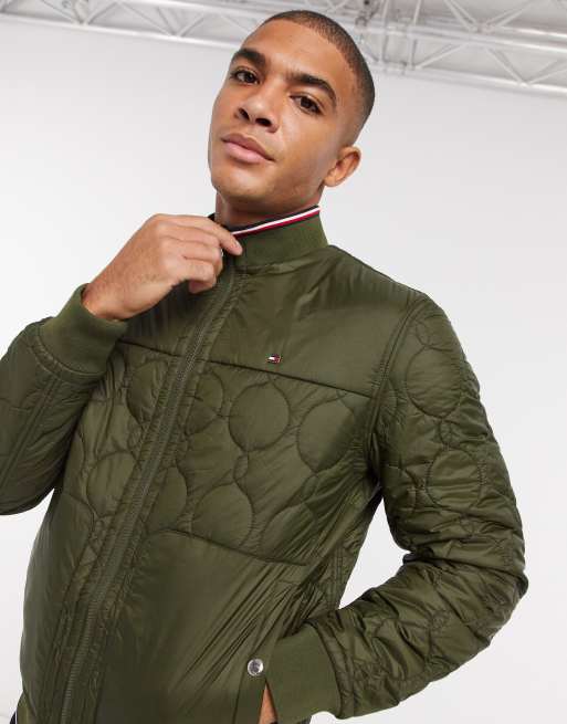 Mercury Green Reversible Bomber Jacket