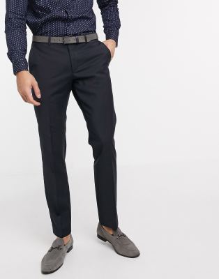 tommy hilfiger grey suit pants